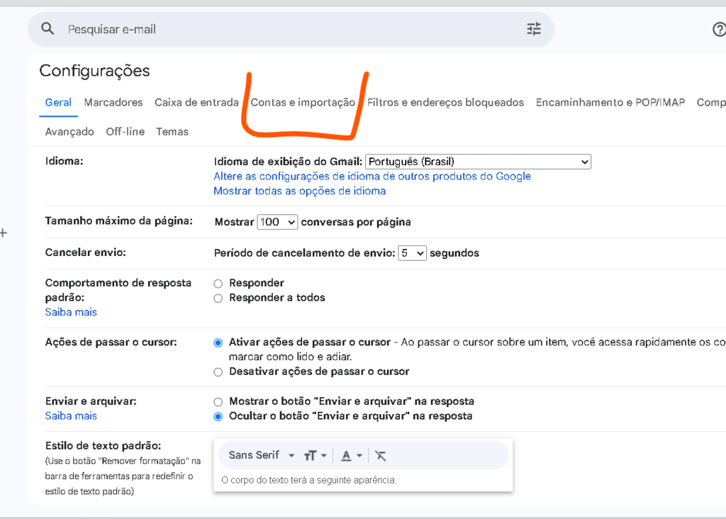 Email profissional no gmail - parte 9