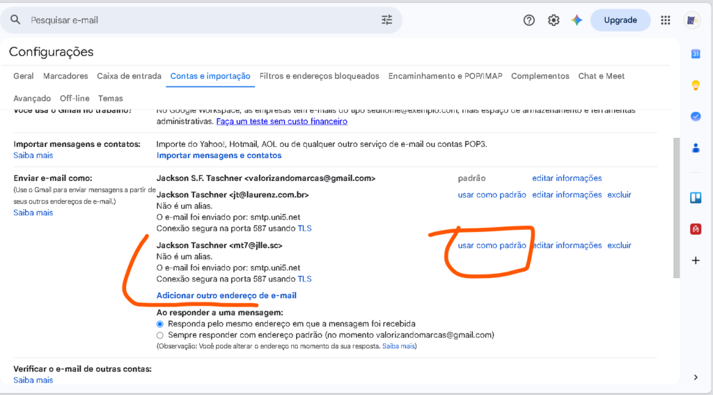 Email profissional no gmail - parte 10