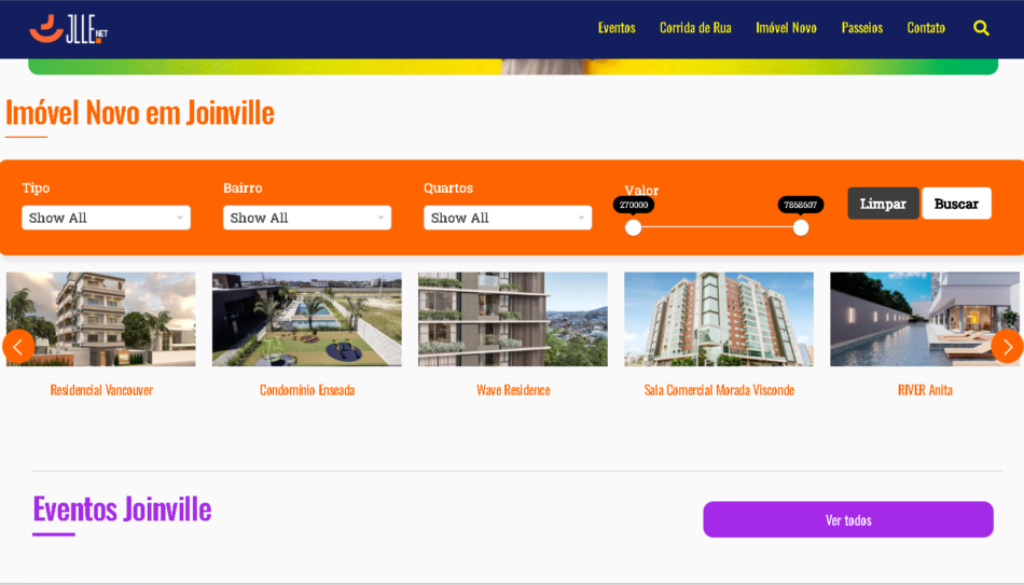 jlle.net Guia de Joinville por Laurenz Marketing